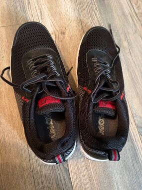 Men's Black orthopedic bio fit sneakers men's 10.5 wide